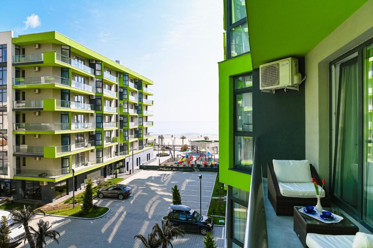 Teemo Beach Apartment, Alezzi Beach Resort Năvodari Exterior foto