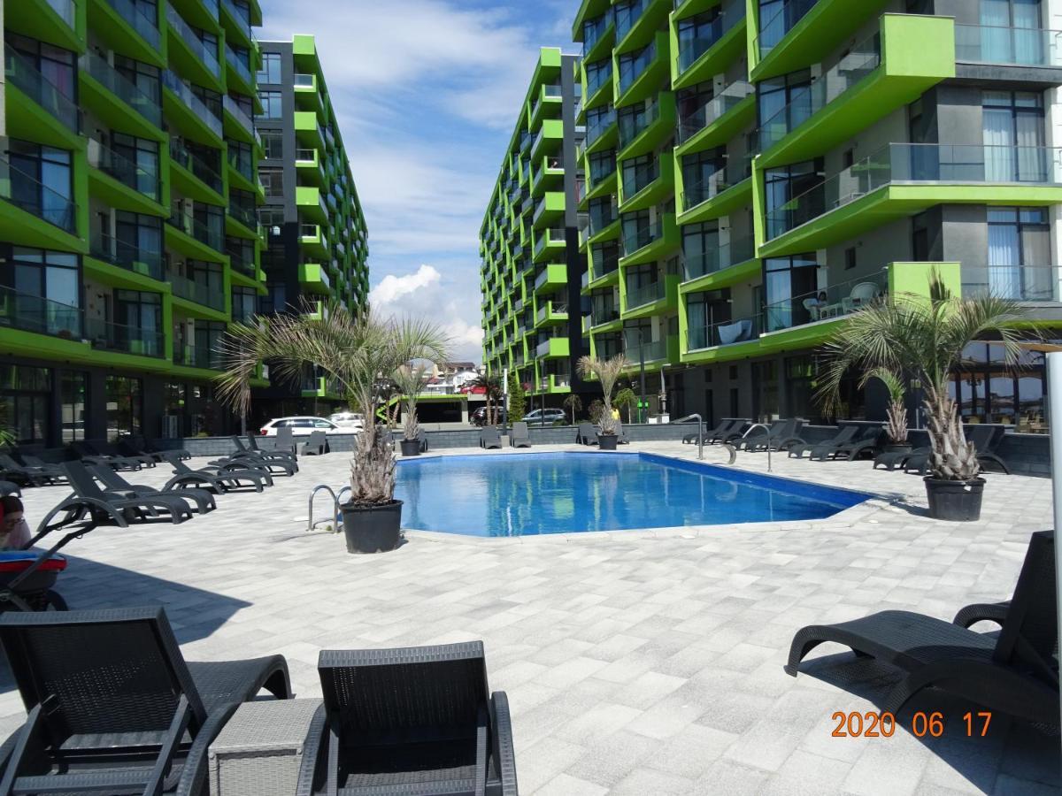 Teemo Beach Apartment, Alezzi Beach Resort Năvodari Exterior foto